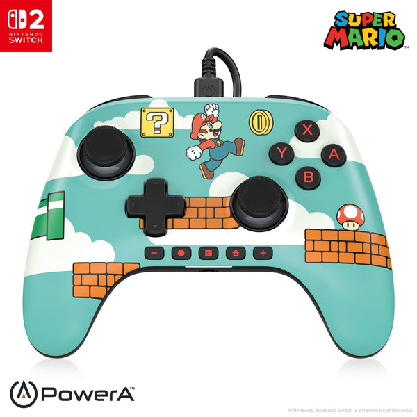 PowerA Advantage Wired Switch 2 Mario Time