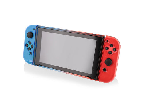 Nyko Thin Case til Nintendo Switch – rød/blå – produktbillede 4