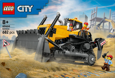 LEGO - LEGO City - Yellow Bulldozer (60466)