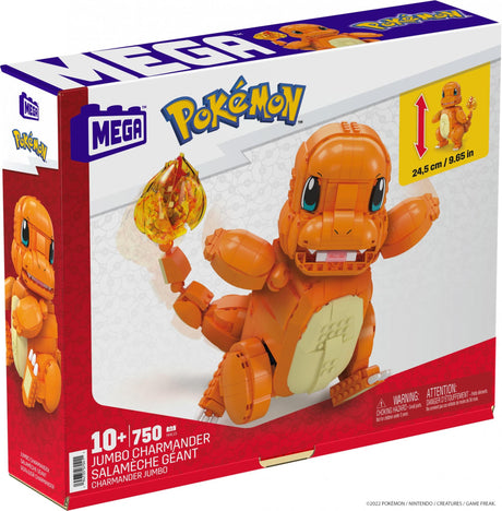 MEGA - Pokémon Build & Show - Jumbo Charmander (HHL13) Mega Bloks