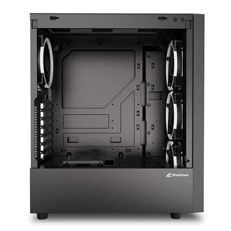 Sharkoon RGB WAVE, pc case (black, tempered glass side panel) Sharkoon