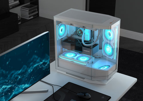 COUGAR FV270 ARGB, hvid kabinet – produktdetalje