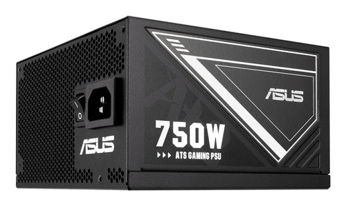 Siden af ASUS 750W-ATS Gold med 750 W-mærkning