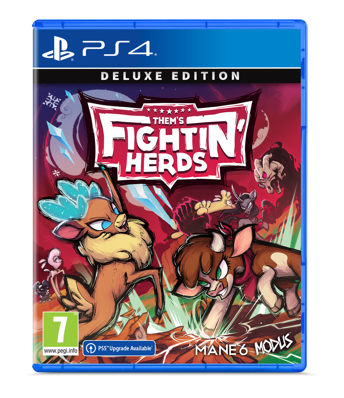 Them's Fightin' Herds (Deluxe Edition) – PlayStation 4 – spilomslag