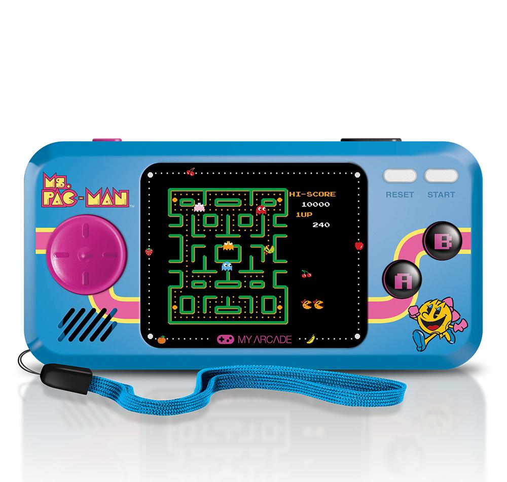 Myarcade Pocketplayer Ms.PACMAN 3 Games