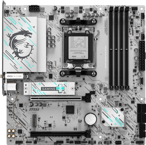 MSI B840M GAMING PLUS WIFI6E bundkort - AM5, micro-ATX - visning 1
