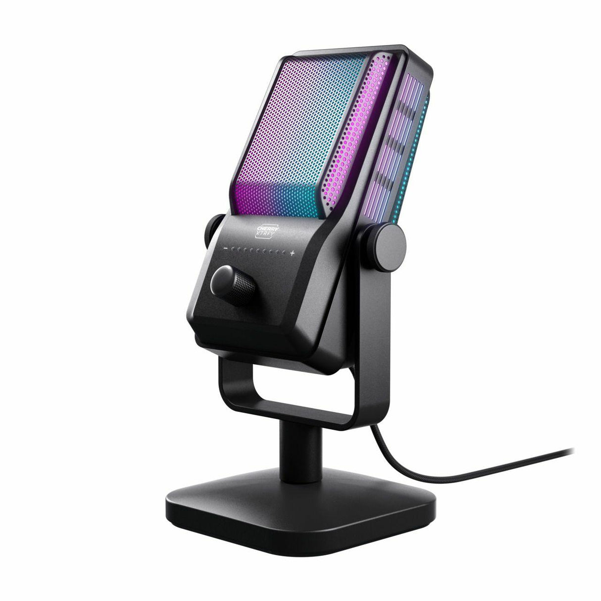 Cherry Xtrfy NGALE R, Premium USB mic, RGB, Sort