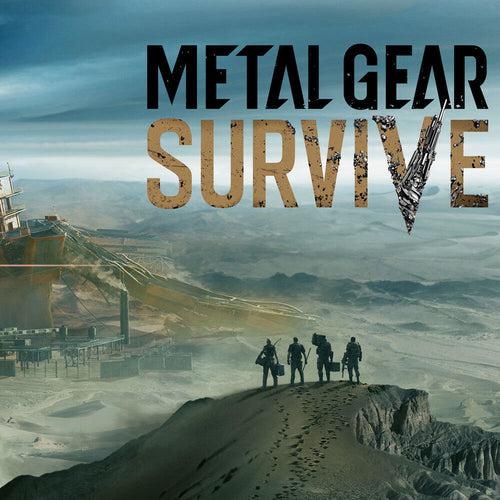 Metal Gear Survive – PlayStation 4 – spillets illustration og logo