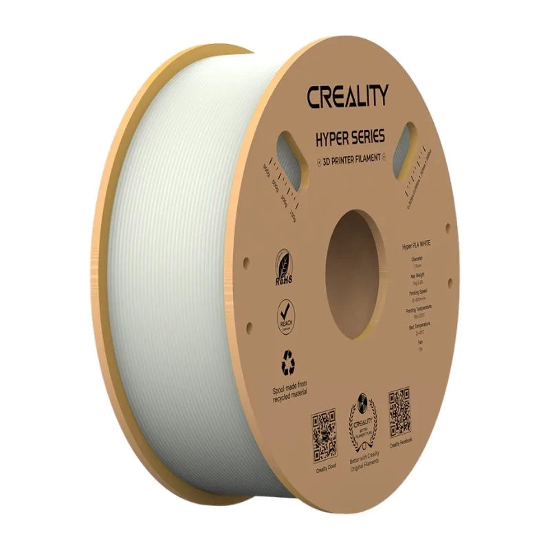 Creality Hyper PLA filament – hvid, 1 kg
