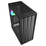 Sharkoon VK3 RGB Black Tempered Glass 4x 120mm Fans ARGB PWM 360mm Radiator Support ATX Gaming PC Case Sharkoon