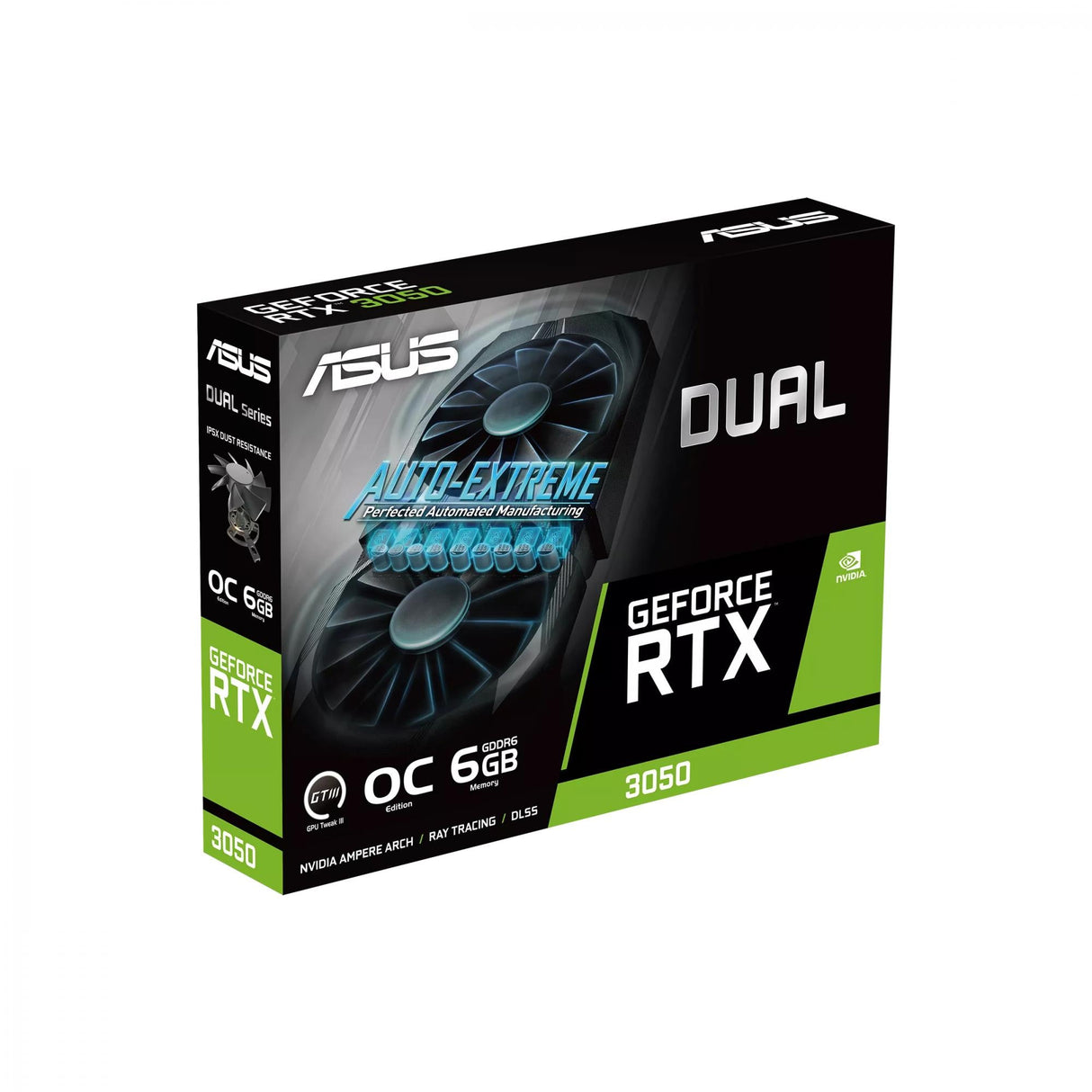 ASUS Dual GeForce RTX 3050 6GB 6GB OC Edition ASUS