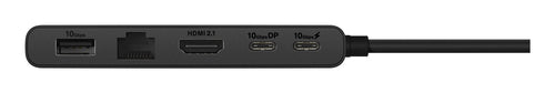 ASUS Dual 4K USB-C Dock DC201 – detalje af tilslutninger