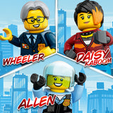 LEGO City 60316 – Politistation – Minifigurer fra sættet