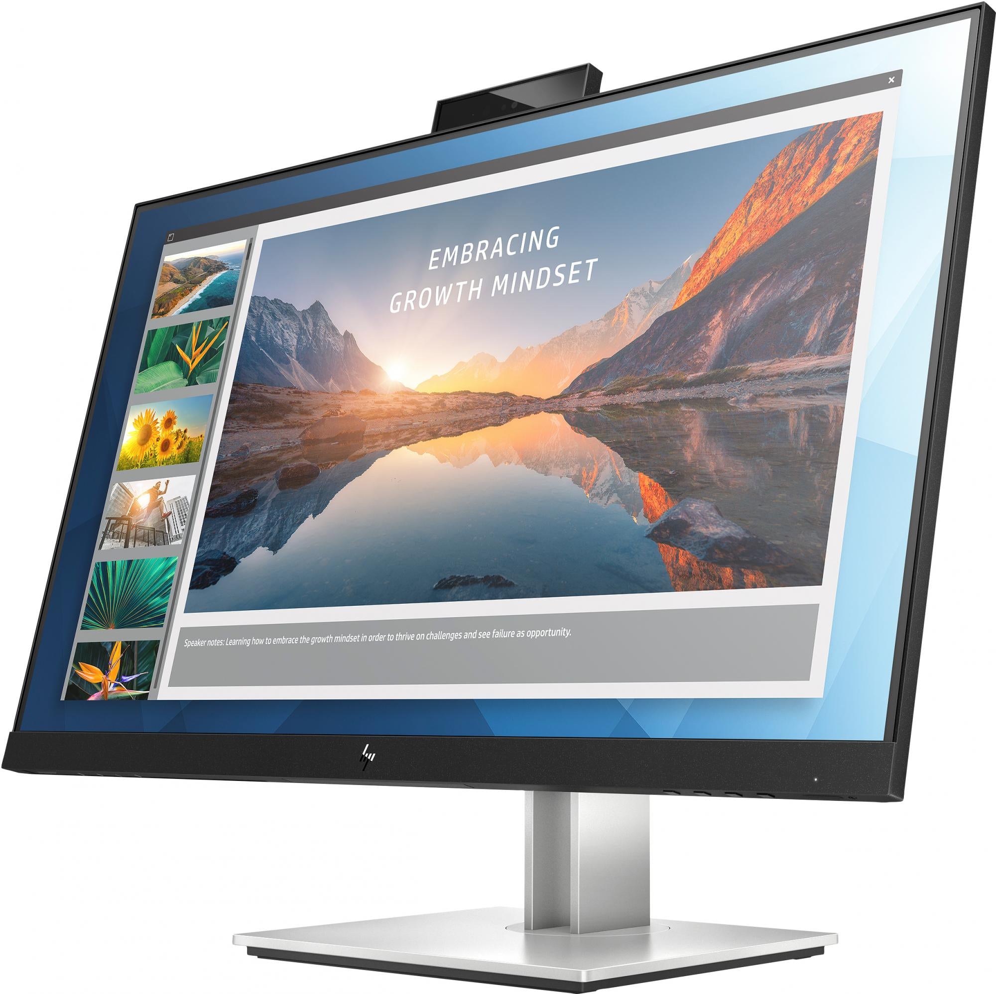 HP E24d G4 Advanced Docking Monitor 23.8 1920 x 1080 (Full HD) HDMI DisplayPort USB-C 60Hz Pivot Skærm Hewlett-Packard