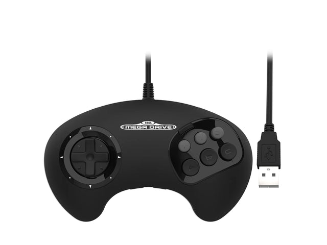 Retro-Bit SEGA Mega Drive BIG6 – USB-controller – produktbillede 1