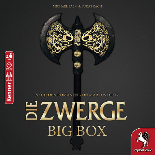 Die Zwerge: Big Box – tysk brætspil fra Pegasus Spiele