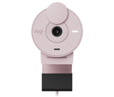 Logitech - Brio 300 Full HD webcam, Rose Logitech