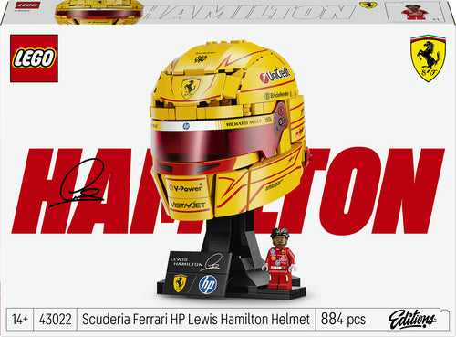 LEGO 43022 Editions Scuderia Ferrari HP Lewis Hamilton Helmet Lego