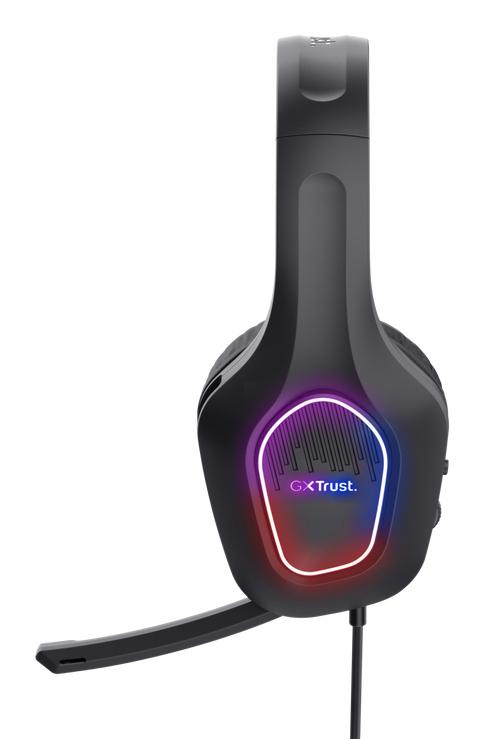 TRUST GXT416 ZIROX LED-HEADSET - SVART