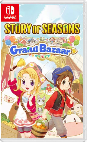 Story of Seasons: Grand Bazaar – Nintendo Switch – spilomslag