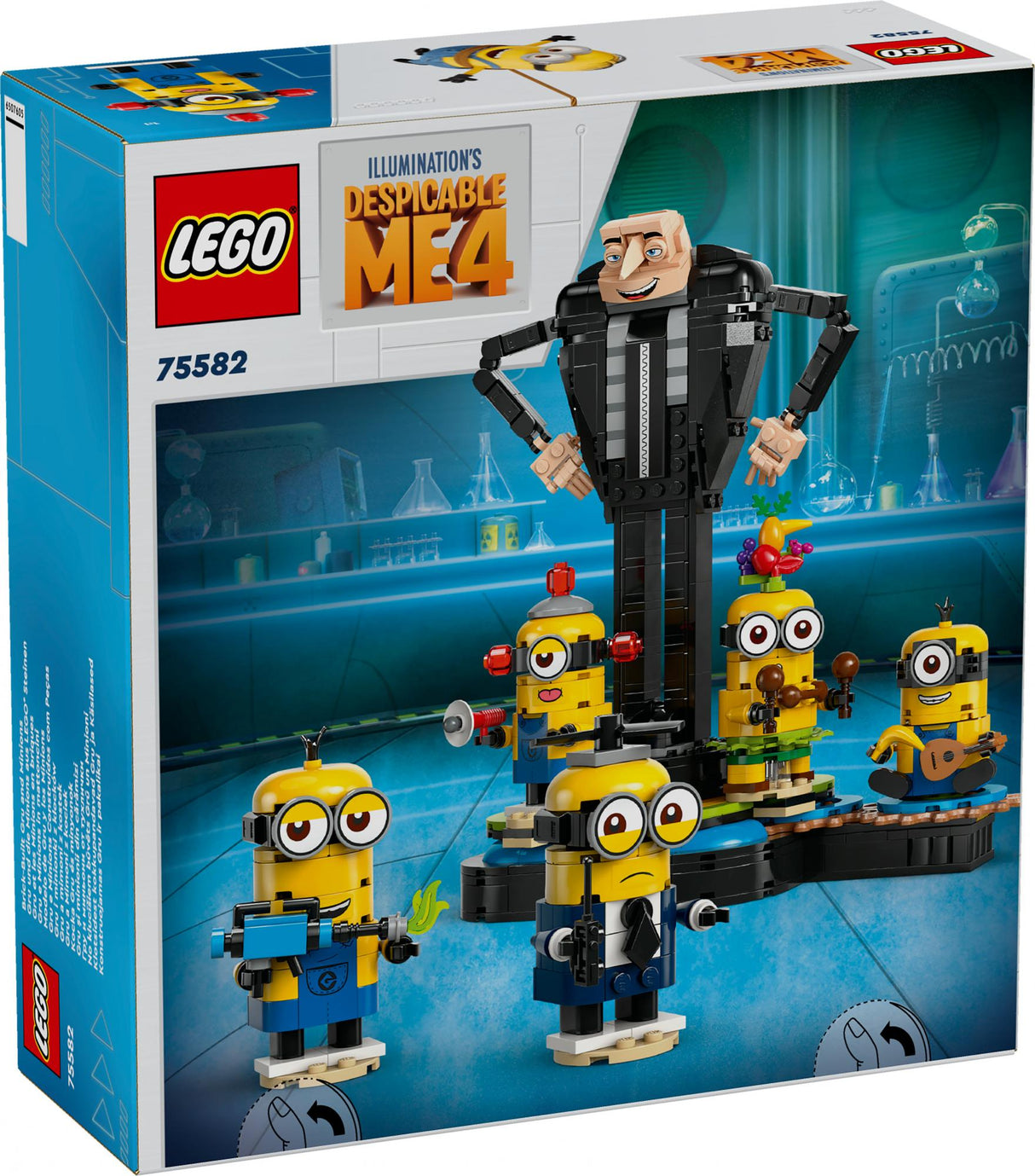 LEGO 75582 Minions Gru and the Minions made of LEGO bricks LEGO
