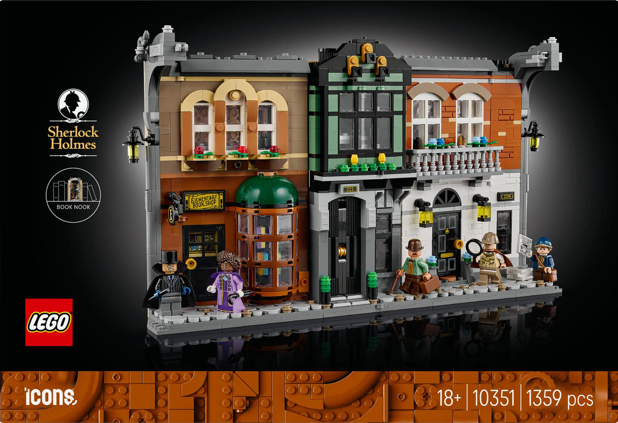 LEGO - Icons - Sherlock Holmes: Book Nook (10351) LEGO