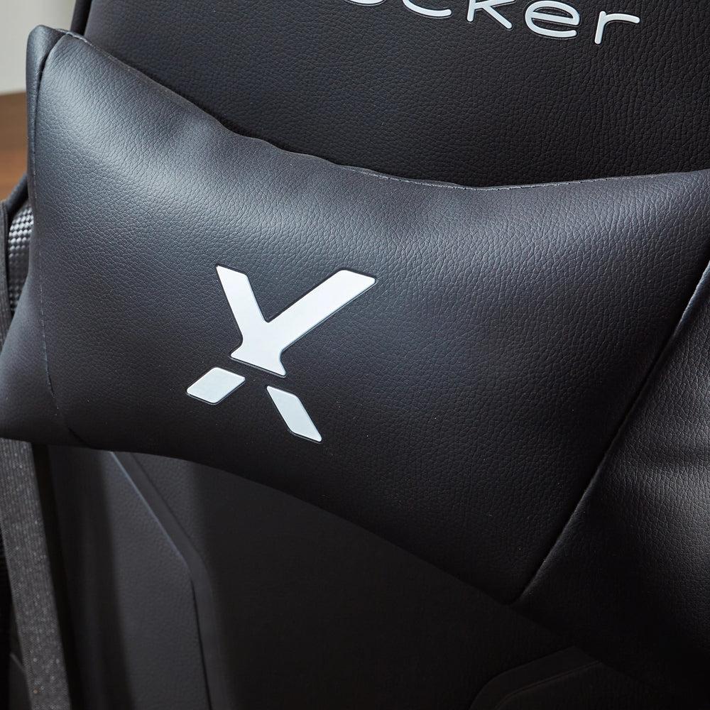 XROCKER AGILITY SPORT ESPORT PC OFFICE GAMING CHAIR - CARBON BLACK XROCKER