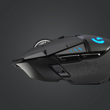 Logitech G502 Lightspeed Wireless - Gaming Mus - Sort Logitech