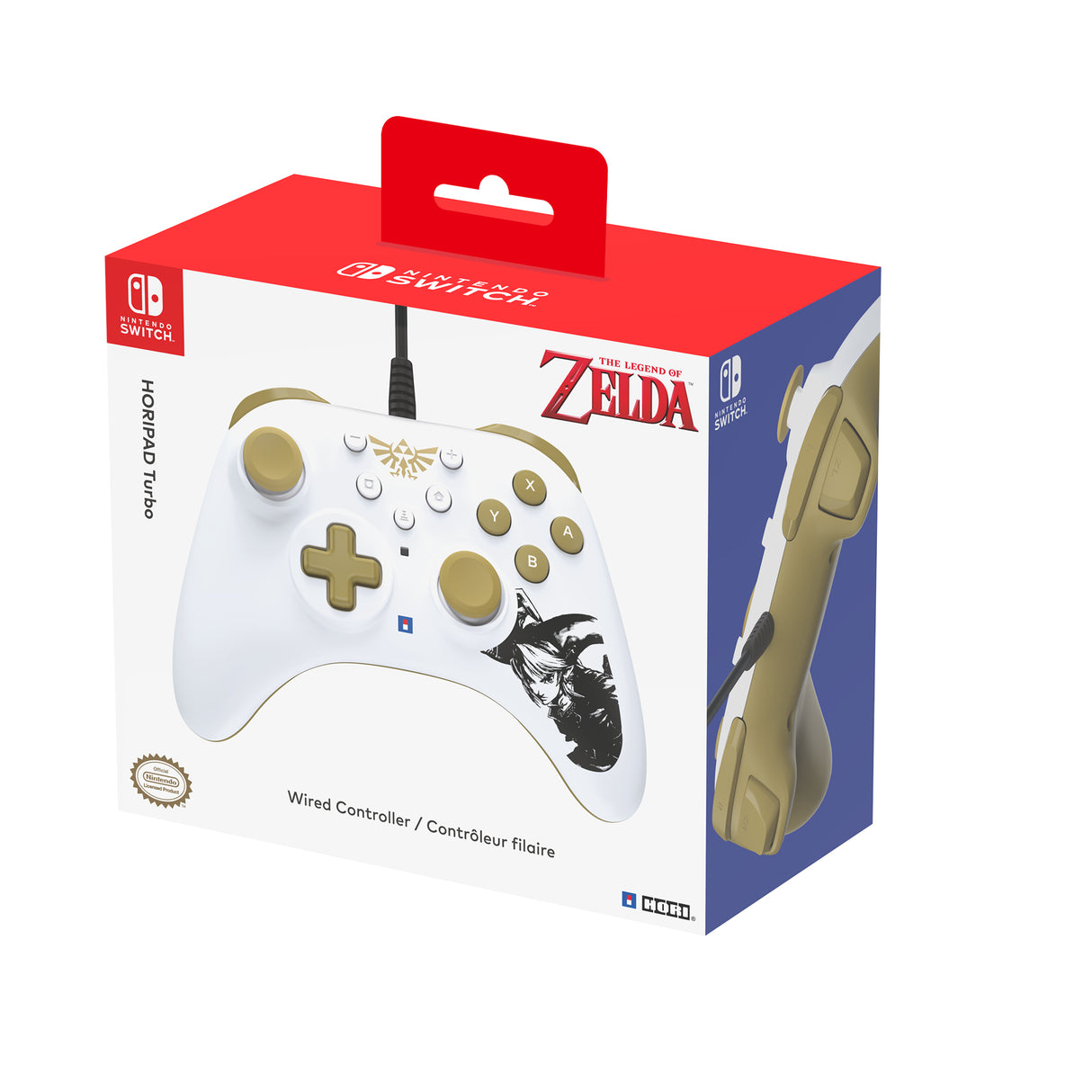 HORI - HORIPAD Turbo (Zelda) for Nintendo Switch™ HORI