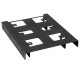 Sharkoon 3.5-Inch BayExtension Black - 3.5 to 2x2.5 Adapter Sharkoon