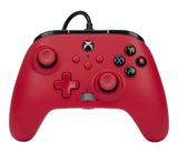 PowerA Enhanced Kablet Controller - Xbox Series X/S - Artisan Rød