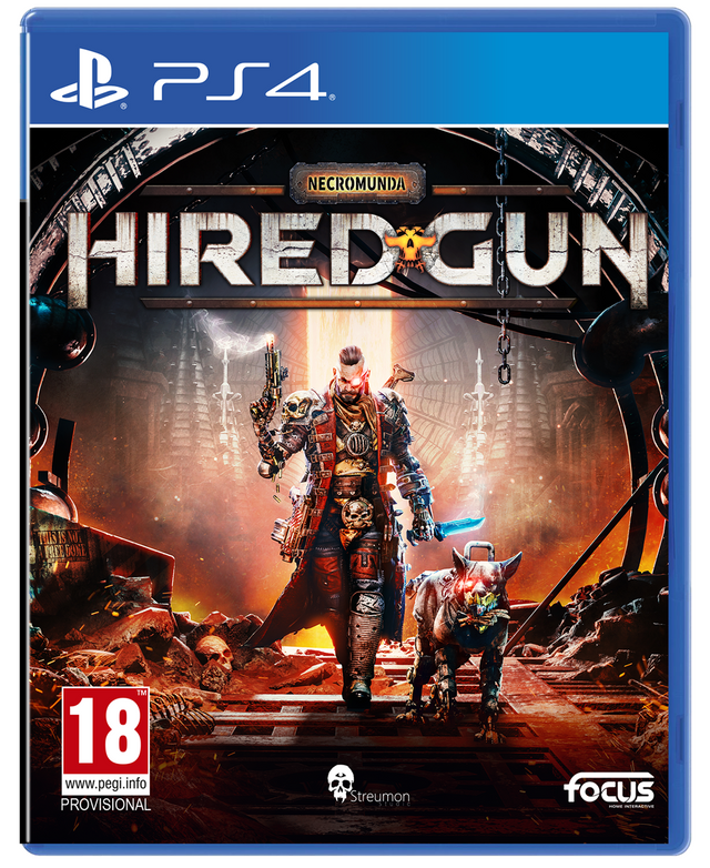 Necromunda: Hired Gun (RU/Multi in Game) – PlayStation 4 – spilomslag