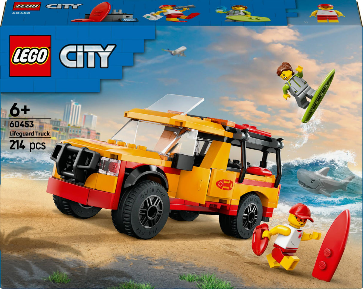 LEGO 60453 City Lifeguard Emergency Vehicle, Construction Toy LEGO
