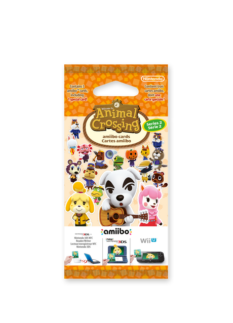 Nintendo Animal Crossing amiibo-kort Serie 2, 3 stk. – Kortpakke