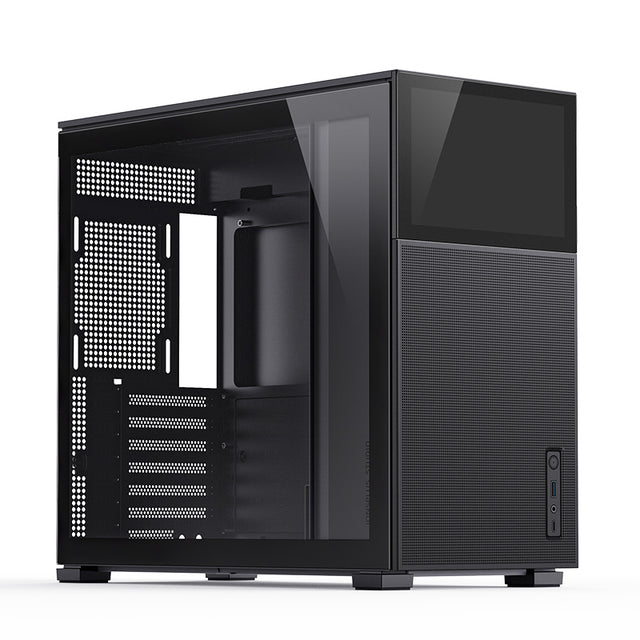 Jonsbo D41 MESH Screen ATX Case, Tempered Glass - black Jonsbo