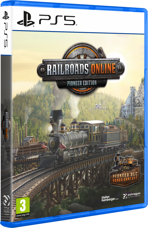 Railroads Online Pioneer Edition – PlayStation 5 – spilomslag