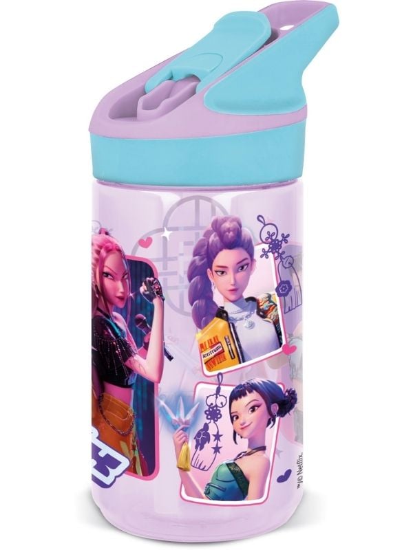 K-Pop Demon Hunters Tritan Premium Drikkedunk med Sugerør 480 ml