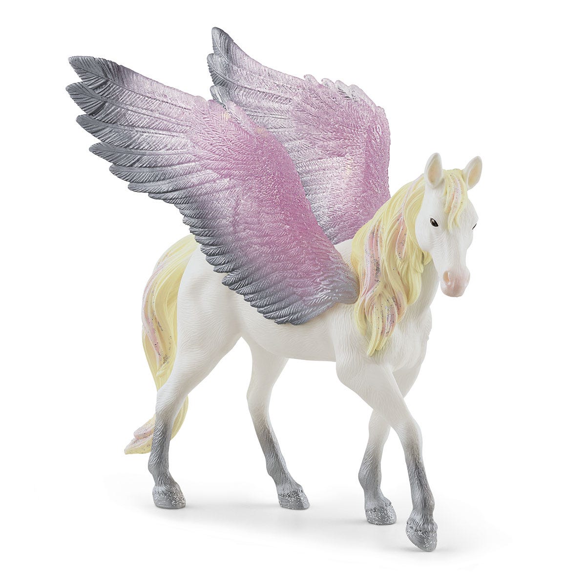 Schleich Bayala 70720 Pegasus med lyserøde og sølvfarvede vinger