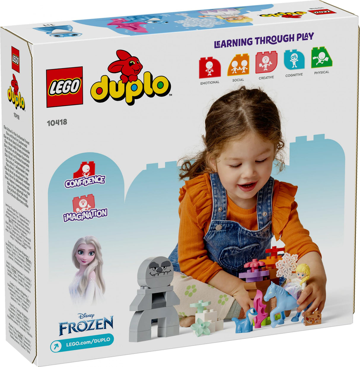 LEGO 10418 DUPLO Disney Elsa and Bruni in the Enchanted Forest LEGO