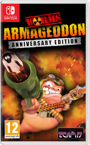 Worms Armageddon Anniversary Edition Nintendo Switch – Anniversary Edition-emballage