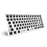 Sharkoon SKILLER SGK50 S3 Barebone White 75% Hot-Swap RGB 1000Hz USB-C Mechanical Gaming Keyboard Sharkoon