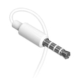 Dudao X10S in-ear headphones 3.5mm Jack 1.2m hvid Dudao