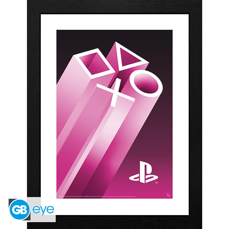 PlayStation Edge of Space – indrammet print