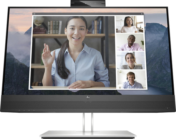 HP E24mv G4 konferensskärm 23,8" 1920 x 1080 (Full HD) VGA (HD-15) HDMI DisplayPort 60Hz Pivotskärm