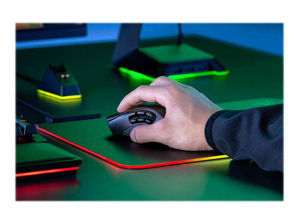 Razer Naga Pro Optisk Trådløs Sort Grøn