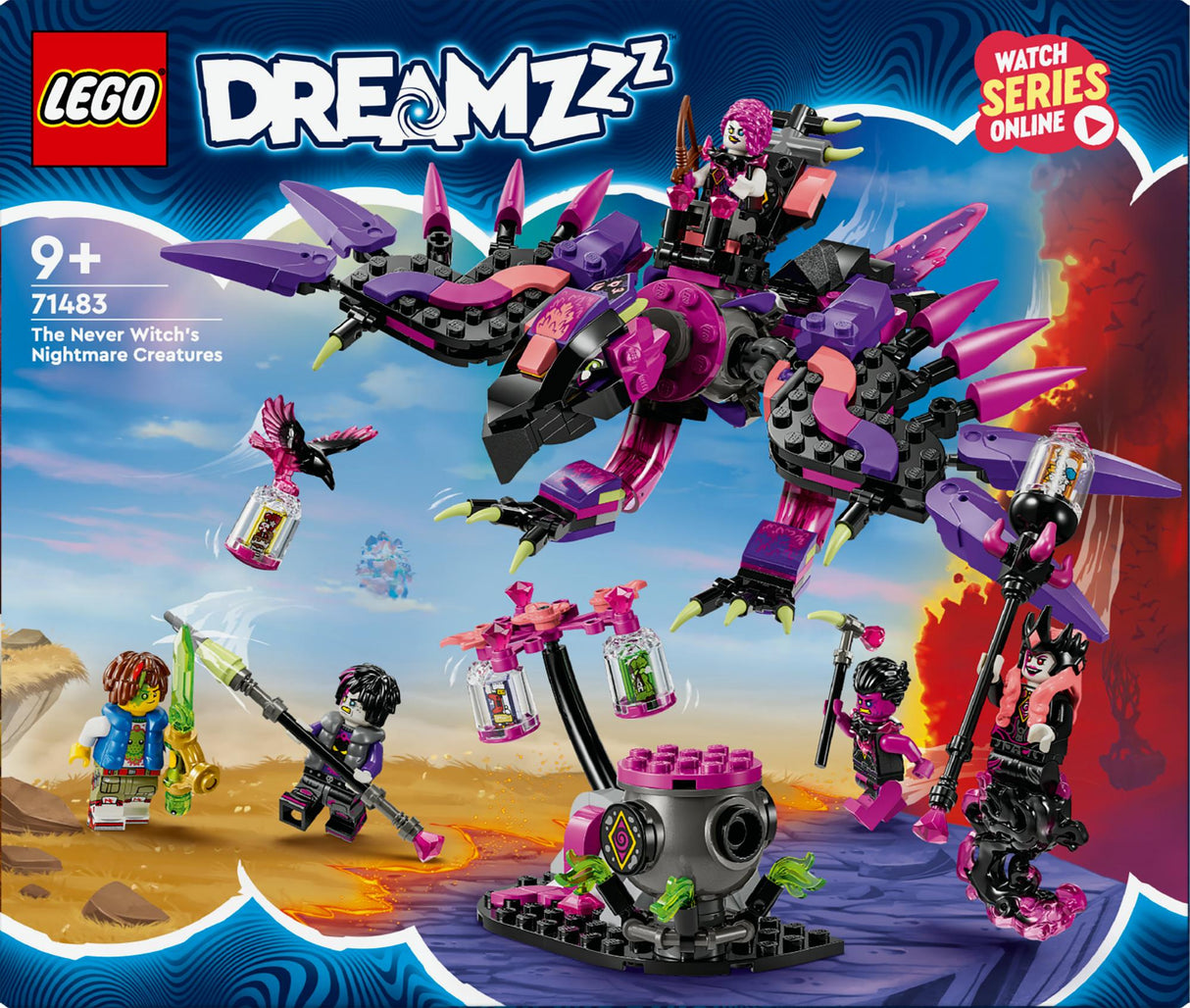 LEGO 71483 DREAMZzz The Neverwitch's Nightmare Creatures LEGO