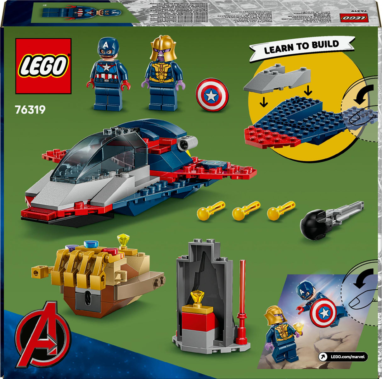 LEGO - Super Heroes - Captain America vs. Thanos (76319) LEGO