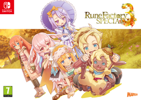 Rune Factory 3 Special Limited Edition til Nintendo Switch med indhold