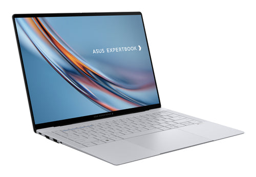 ASUS ExpertBook Ultra B9406CAA-TG1493X – set skråt forfra (vinkel 2); layout på billedet er illustrativt