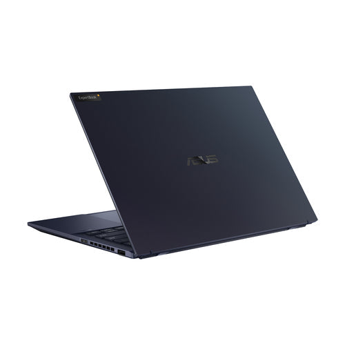 ASUS ExpertBook B9 OLED B9403CVAR-PP1735X – set bagfra (vinkel 2); tastaturlayout illustrativt
